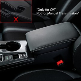 CKE Compatible with Honda Civic 2026 2025 2024 2023 2022 with CVT Car Center Console Armrest Cover Armrest Storage Box Lids Seat Cover Protector -Black (Gray line)
