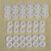 LIHAO Snap Button Plus Snaps, 100 Pairs, 0.5 inches (12