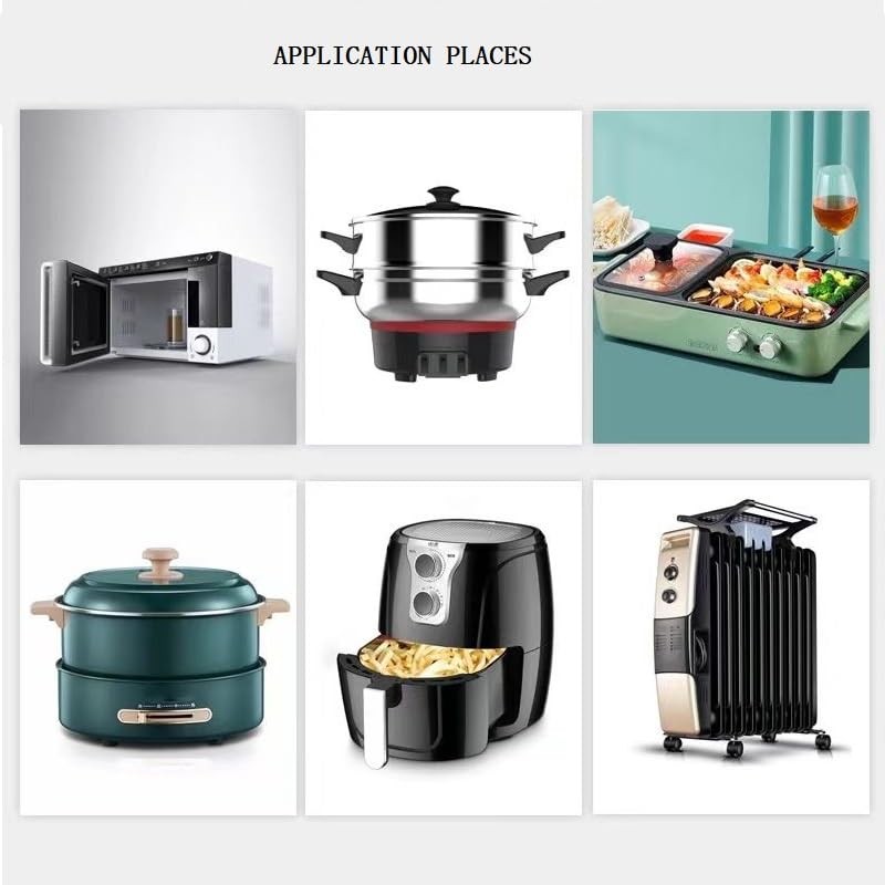 Aofan IEC320 C14/3 Pin Male Plug Chassis PCB Panel Inlet