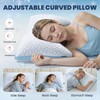 A-Pce Cooling Pillow for Sleeping,Neck and Shoulder Pain,Shredded Memory Foam
