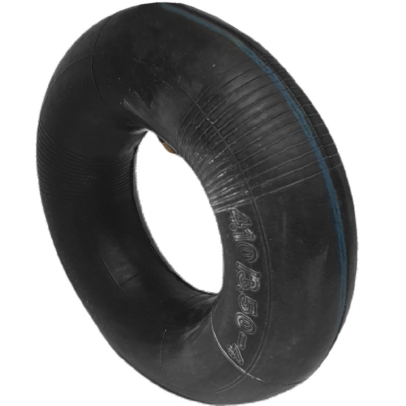 WHEELBARROW SACK TRUCK INNERTUBE (4.10/3.50-4 STRAIGHT VALVE) Black