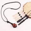weryerker 12 PCS Crystal Cage Necklace Holder Necklace Cord Empty