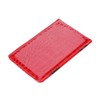 Leather Scorecard Holder, Score Counter Keeper Card Holder (Red)