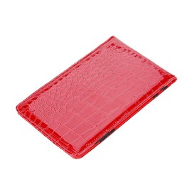 Leather Scorecard Holder, Score Counter Keeper Card Holder (Red)
