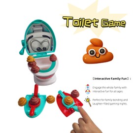 Ybgocot Poop Game,Floor Shooting Game for 4 - 12 Kids,Family Board Games