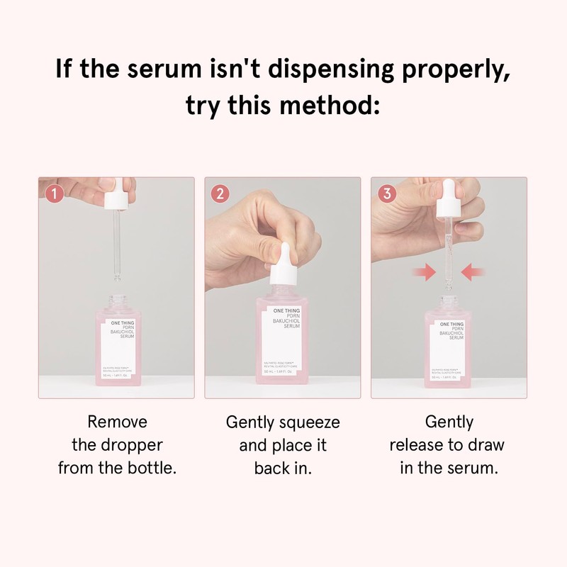 ONE THING PDRN Bakuchiol Serum, Daily Moisturizing Face Serum for