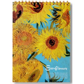 A4 Sketch Book, Top Spiral Bound Sketch Pad, 1 Pack 60-Sheets (68lb/100gsm), Acid Free Art Sketchbook Artistic Drawing Painting Writing Paper for Beginners Artists 11.5x8.5 inches (Starry Sky)