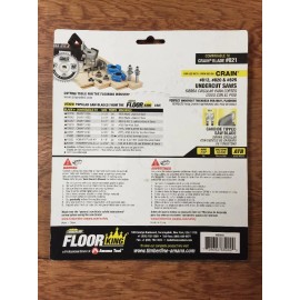 Amana Floor King Jamb Saw Blade 65040 821 836 for Crain 812, 820, 825 and 835