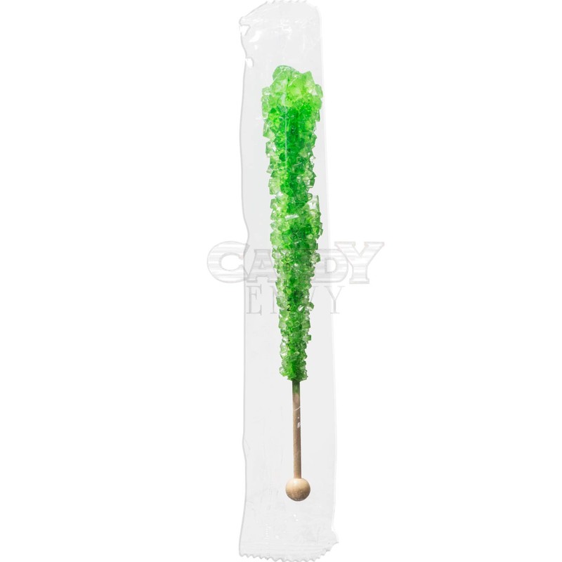 Merry Christmas Rock Candy - Red and Green Large Individually