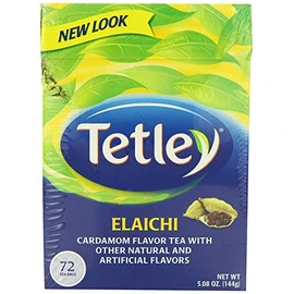 Tetley Tea, Elaichi, 72 Tea Bags