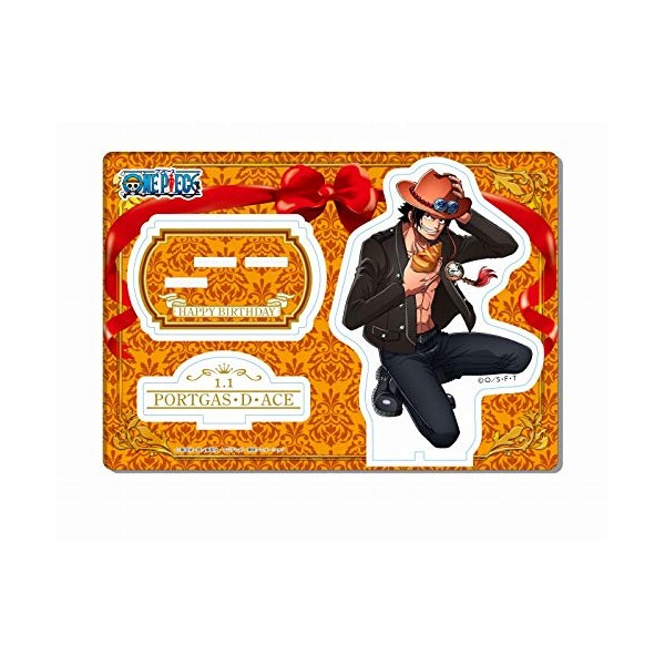 One Piece One Piece Straw Store Limited Birthday Acrylic Stand Portgas D Ace Acrylic Stand