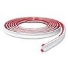 FloorPops White Flexible Trim Peel and Stick Moulding, FPM6362