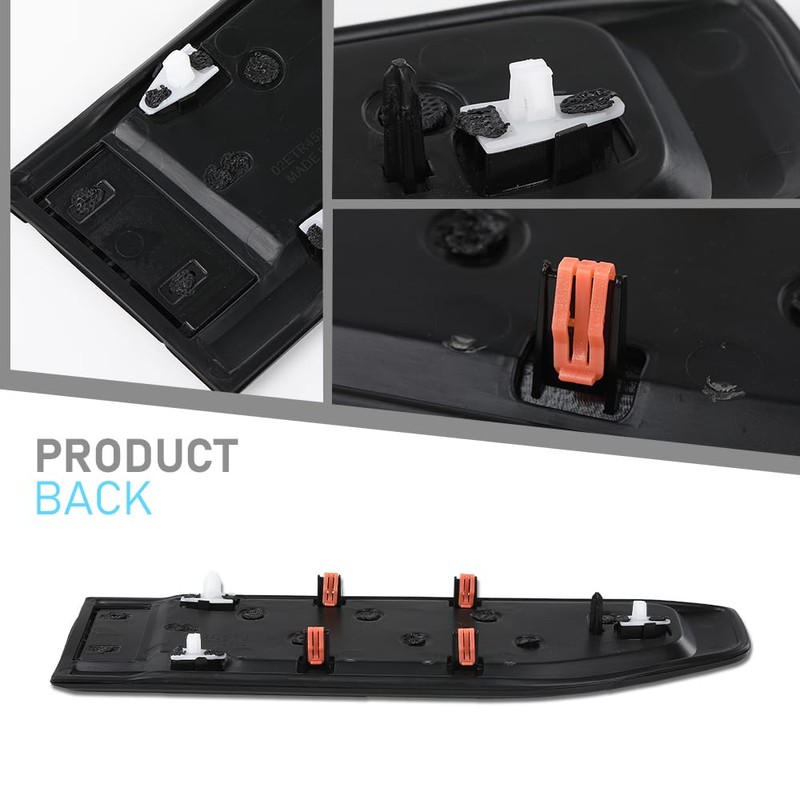 CHEDA Fender Vent Emblem Kit Compatible with GMC Sierra 1500