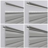 HEXIM Siding Facade Panels, Outdoor Facade Cladding, Weatherproof, Plastic Panels,