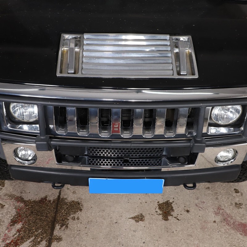 necar2020 Front Bumper Frame Trim Accessories Kit For Hummer H2