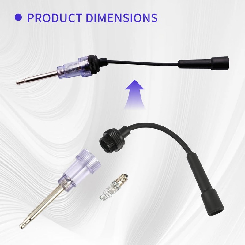 lnline Spark Plug Tester, Plug-in Engine Ignition Tester, Engine Verification-Armature