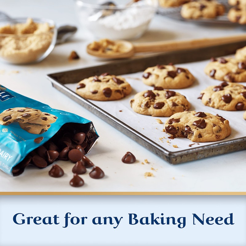 Ghirardelli GHIRARDELLI Non-Dairy Dark Chocolate Chips for Baking, Premium Baking