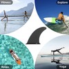 EIKEJI Removable Universal Sup Fin,Paddle Board Fin,Surfboard Sup Fin,Detachable Center