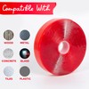 XFasten Double Sided Acrylic Mounting Tape Removable, Clear, 1-Inch x