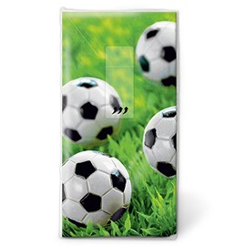 Paper + Design Motif Handkerchiefs FSCMix Pack of 10 Go for goal