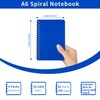 YiHenTiezz Spiral Notebook 4Pack Pocket Notebook 4.2"x 6.1" Pocket Notepad