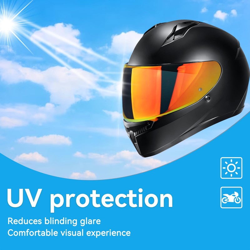 RIDLOG HJ-34P Visor C10 Helmet Visor HJC-C10 Motorcycle Helmet Visor