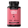 Multi Vitaminico Para Mujer Contiene Goji, Bilberry, Mangosta, Magnesio, Biotina,