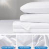 LBRO2M 100% Tencel Sheet Set Lyocell Cooling Sheets for Hot
