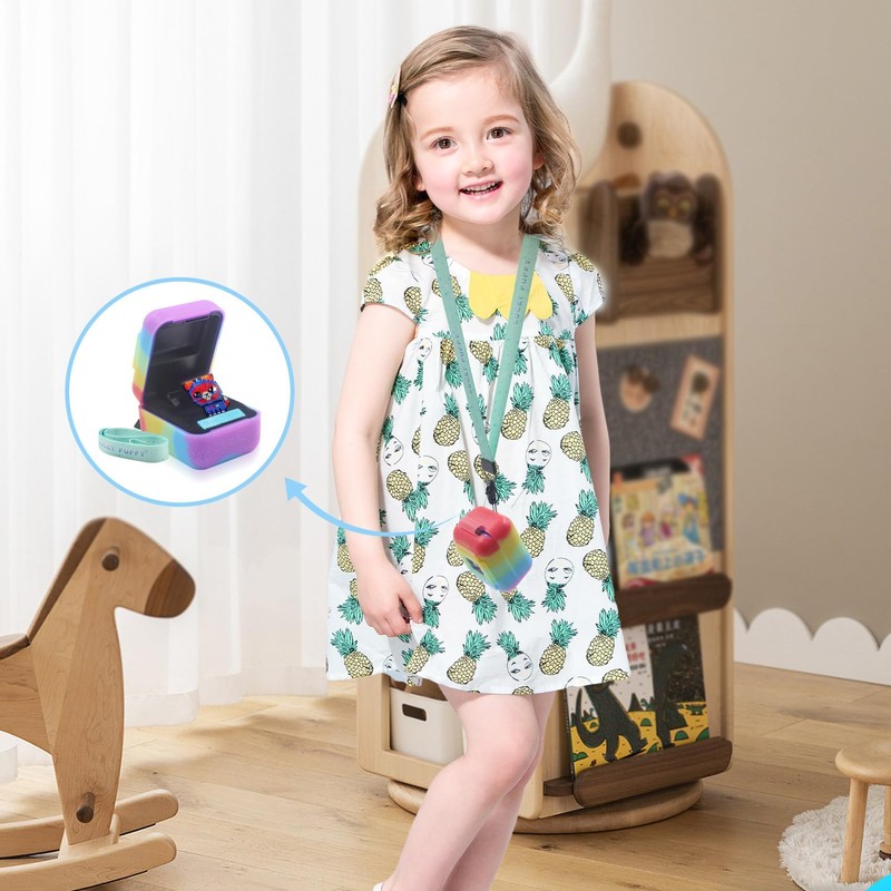 JAYOBGO Silicone Cover Case for Bitzee Interactive Toy Digital Pet,