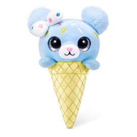 Coco Cones Sweet Plush Toys by ZURU, Adorable Cuddly Companion Nestled in a Colorful Cone, Perfect for Sweet Treat Adventures and Collectible Joy (3 Pack)