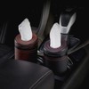 Car Tissue Tube Holder, PU Leather Cylinder Tissue Box, Diameter