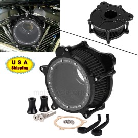 Unbranded Clarity Air Cleaner Intake Filter Kit For Harley Electra Street Road Glide FLHR