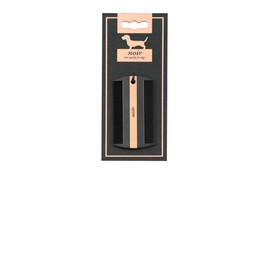 Ebi Plastic Flea Comb, 9 x 5.1 cm, Black