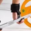 Weight Lifting Hooks Wrist Padding Pair of Straps 8 mm