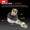 A ABSOPRO M10 x 1.25 Left Thread Right Ball Joint