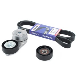 MAXWIN Serpentine Drive Belt Component Kit 90K-38323B Fit 09-10 for Dodge Ram 1500 & 2500, 11-12 for Ram 1500, 11-18 2500 & 3500 Truck V8 5.7L, 14-16 2500 & 3500 Truck V8 6.4L