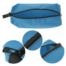 Zippered Tool Bag of Multi-Purpose Canvas Tool Pouch Electricans Organiser with Zipper Inches, Large/Small