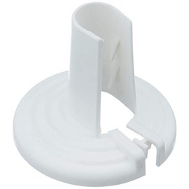 Universal 2-Piece Chains White plastic with Rohrabdeckung