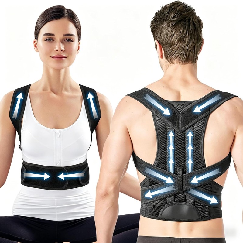 Corrector de Postura Hombre y Mujer, Faja para Postura de