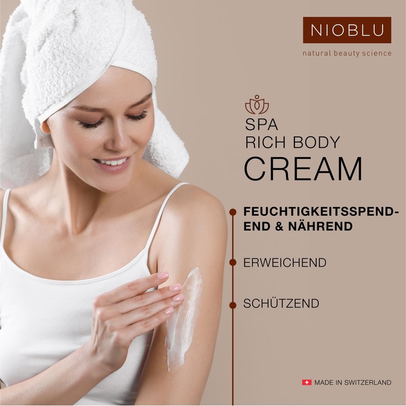 Nioblu SPA Set Schlammmaske 75 ml + Körpercreme 200 ml