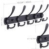 WEBI Coat Rack Wall Mount,Coat Hooks Wall Mount,5 Tri Hooks