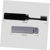 Baluue 4pcs Portable Bamboo Charcoal Toothbrushes for Travel Ergonomic Design