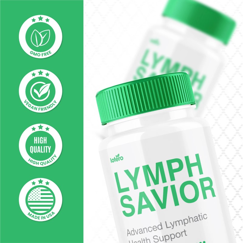Lymph Savior (2 Pack) Lymph Savior Lymphatic Health Support Dietary