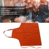 Cooking Apron Waterproof Adjustable Neck Strap Breathable Soft Kitchen Bib