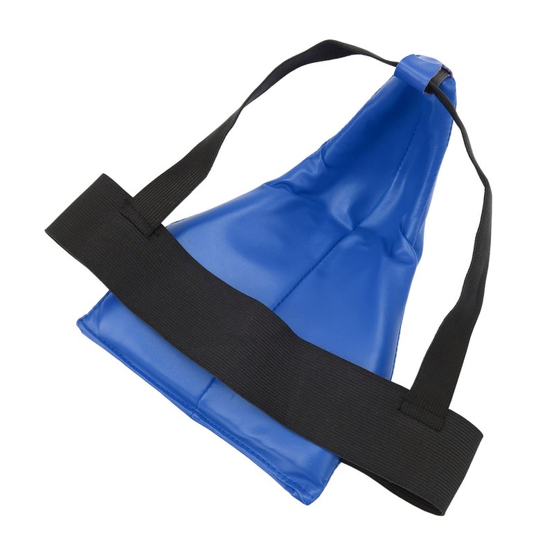 Groin Guard PU Leather Adjustable Elastic Band Boxing Groin Protector