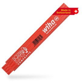 Wiha Longlife Plus Composite Folding ruler - 2 m - Metric - 10 Arms