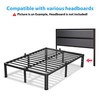 18 Inch King Size Bed Frame, 3500Lbs Heavy Duty Metal