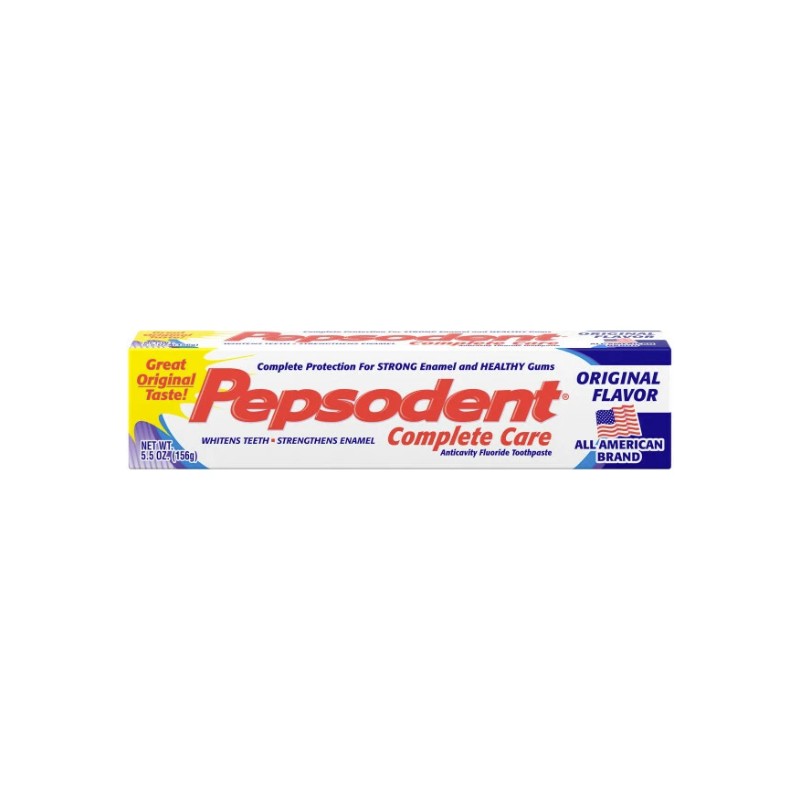 Pepsodents Complete Care Toothpaste, Original Flavor, 5.5 oz