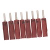 LALAFINA 1Set Abrasive Flap Wheel for Rotary Tools Cylinder Head
