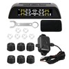 X AUTOHAUX RV Tire Pressure Monitoring System TPMS Wireless Solar